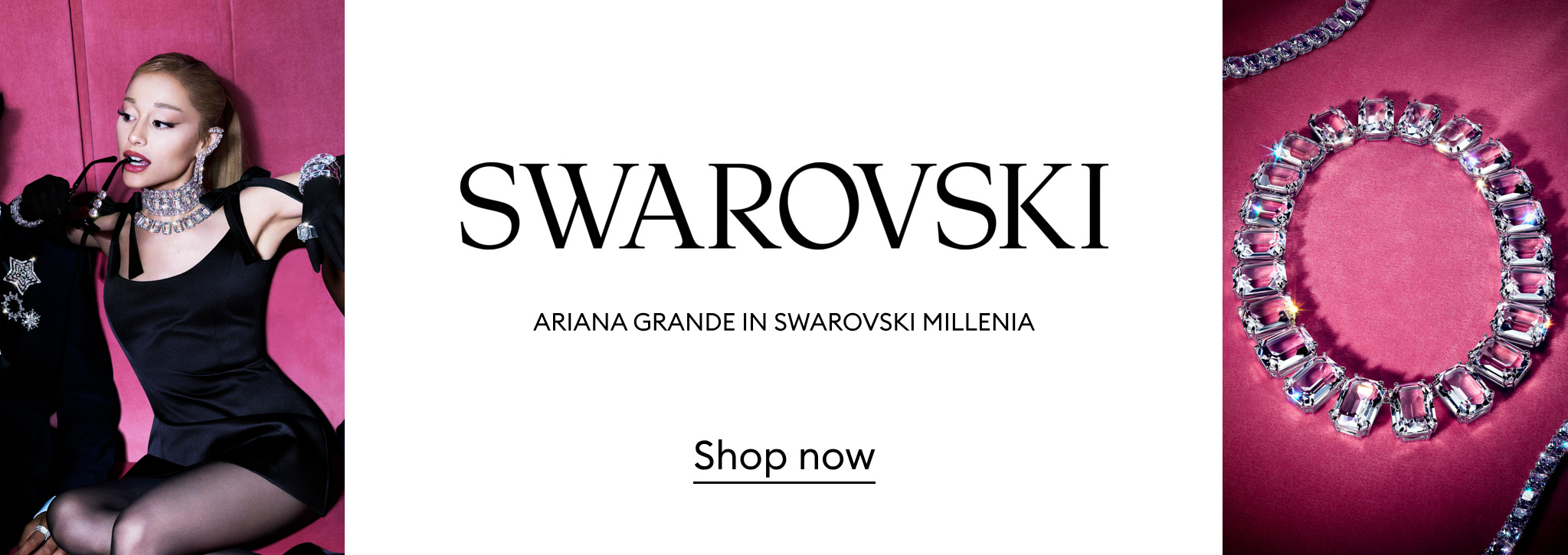 SWAROVSKI, ARIANA GRANDE IN SWAROVSKI, SHOP NOW