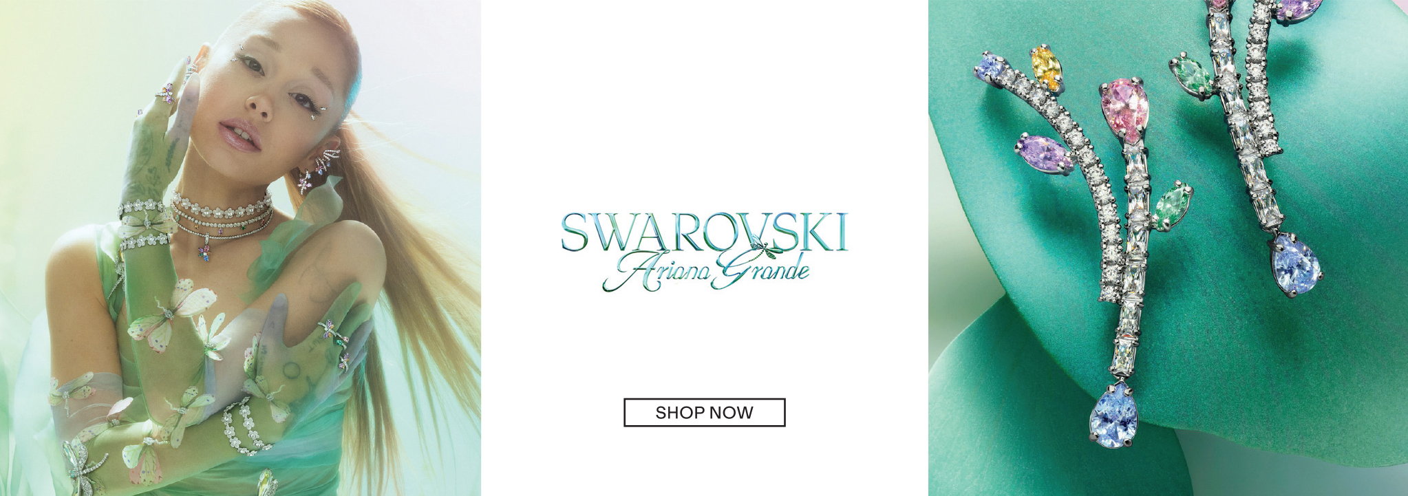 SWAROVSKI, ARIANA GRANDE IN SWAROVSKI, SHOP NOW
